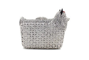 Exquisito regalo del Día de la madre forma de cachorro hueco cristal diamante señoras bolso de noche - Product Image 5
