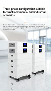 Système de production d'énergie solaire avec batterie empilée haute tension au phosphate de fer et de lithium personnalisée bibo - Product Image 3