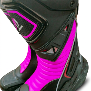 Zapatos de cuero rosas personalizados para mujer, botas de carreras de alta calidad, zapatos de cuero antideslizantes y duraderos, calzado todoterreno para hombre y mujer - Product Image 4