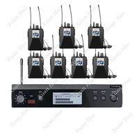 PSM300 sac mortuaire sans fil moniteurs en métal stéréo UHF Vocal dans le système de moniteur d'oreille PSM300 pour scène église PSM 300