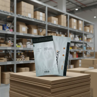 Enveloppes d'expédition écologiques biodégradables opaques auto-adhésives pour produits discrets