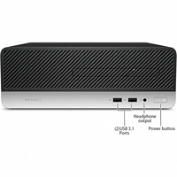 PC Desktop SFF ProDesk 400 G4 SFF I5 I7 Generasi ke-7 Bersih Tanpa Goresan Grade A Teruji Fungsional Beroperasi