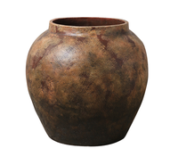 Nouveau pot de fleurs moderne en fibrociment écologique de haute qualité, durable, capacité 60L, sculpté à la main, pour maison, villa, salon, jardin