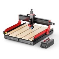 Máquina CNC Router Lineal ATC de 4 Ejes para Madera, Modelo 6050 de Alta Resistencia, con Motor de 500W de un Solo Husillo y Control NC Studio