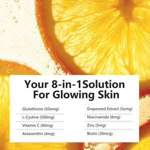 Comprimés effervescents OEM ODM pour une peau éclatante, à la vitamine C, saveur orange, pour une énergie explosive et une peau plus lisse - Product Image 4