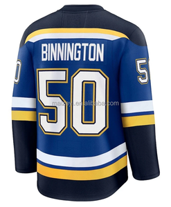 Qualité supérieure cousue avec soin # 55 Colto-n Parayko # 50 Binnington # 25 Kyrou # 18 Robert Thomas # 10 Maillots de hockey sur glace style Brayden Schenn - Product Image 3
