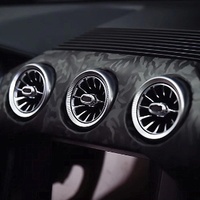 Mustang 256 couleurs, éclairage ambiant de climatisation, turbine de ventilation, sortie d'air turbo, évents de ventilation pour Ford Mustang