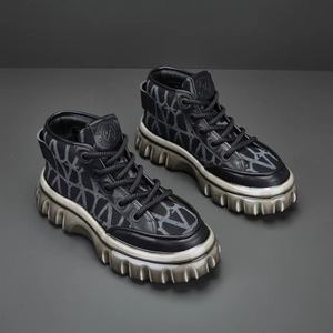 Zapatos casuales para hombre, novedades de primavera, zapatillas deportivas transpirables y versátiles, zapatos blancos casuales de suela gruesa a la moda. - Product Image 4