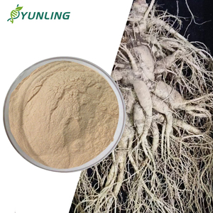 YUNLING Estratto di Radice di Ginseng Naturale di Alta Qualità, Polvere di Ginsenosidi al 99% Imballaggio Personalizzato Disponibile. - Product Image 1