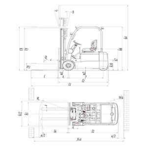 Montacargas Eléctrico Nuevo de 1 Tonelada (1000 kg) con Grúa Completa para Talleres de Reparación de Maquinaria - Product Image 6
