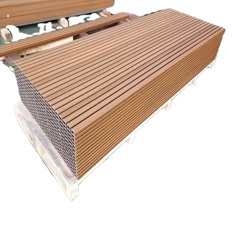 Luxury co-extrusion wall panel wood plastic composite wall cladding board China top supplier high quality good price