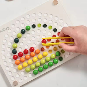 Versión Rainbow <span class=keywords><strong>Ball</strong></span> Jigsaw <span class=keywords><strong>Puzzle</strong></span> Divertido Educativo Unisex <span class=keywords><strong>Puzzle</strong></span> Múltiples Estilos Formas Enseñanza Rompecabezas de madera - Product Image 5