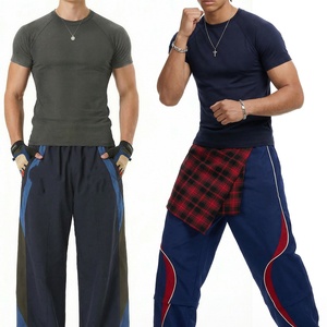 <span class=keywords><strong>Abbigliamento</strong></span> da <span class=keywords><strong>Uomo</strong></span> |   T-shirt a manica corta elasticizzata in misto cotone blu navy 270G, vestibilità aderente, modello gilet, Nuovo Arrivo Primavera/Estate 2026, Stile Street - Product Image 6