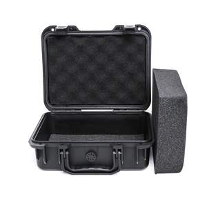 Étui de transport robuste en plastique dur IP67, avec mousse antichoc, pour équipement, en PP noir, anti-poussière, échantillon gratuit - Product Image 3