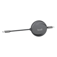 Cable USB Trenzado Corto y Resistente de 1M/3 pies, Retráctil, Extra Largo, de Alta Resistencia, para Carga Rápida, Cable de Carga para Teléfono