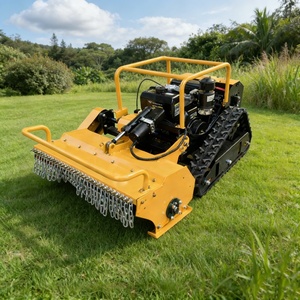 Cortacésped Robótico Inalámbrico con Control Remoto, Giro Cero, 800 mm de Ancho, Automático e Inteligente, con Motor de Cuchilla Rotatoria de 180° - Product Image 4