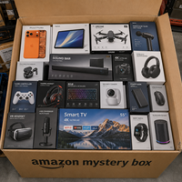 Grande Boîte Mystère Électronique : Accessoires Amazon, Power Bank, Chargeur Sans Fil, SSD Portable, Prise Intelligente – Pour Revendeurs