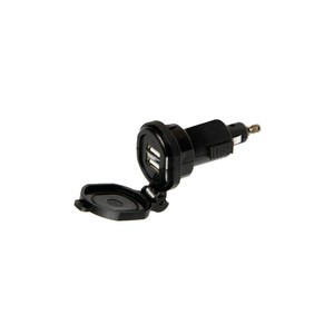 Cargador de coche Optiline Din-Tech de 2 puertos USB para accesorios de viaje - Product Image 1