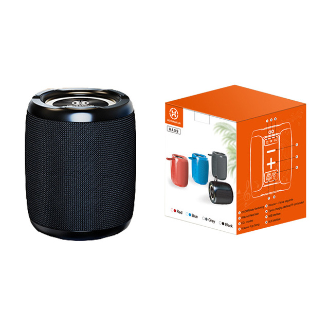 New Hot Selling HA09 High Power Wireless Outdoor BT3.1 Handsfree Portable Mini Speaker