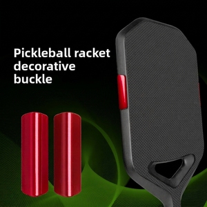 Nouvelle pince décorative lestée TS pour pagaie de pickleball, poids d'équilibrage 2-en-1, décoration à clipser, logo personnalisé OEM - Product Image 1