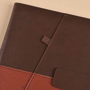 Carnet A5 en PU, couverture rigide composite, haute qualité, pour l'apprentissage, le bureau, le journal, personnalisable avec logo d'entreprise, vente en gros - Product Image 2