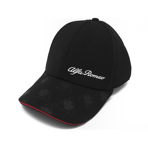 Elite Alfisti estivi auto cappello con visiera ricurva nera - Product Image 1