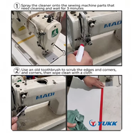 Dégraissant puissant pour hottes de cuisine et moteurs de voitures, emulsifie rapidement, pratique et sans effort, outils pour machines à coudre