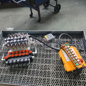 Van điều khiển hướng thủy lực Điện Thủy lực 12V/24V P40 với thiết bị điều khiển từ xa - Product Image 5