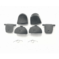 SYY JDM-010 JDS-011 JDS-040 JDS-050 L1 L2 R1 R2 Trigger-Tastenset für PlayStation 4 PS4 Controller Ersatzteile