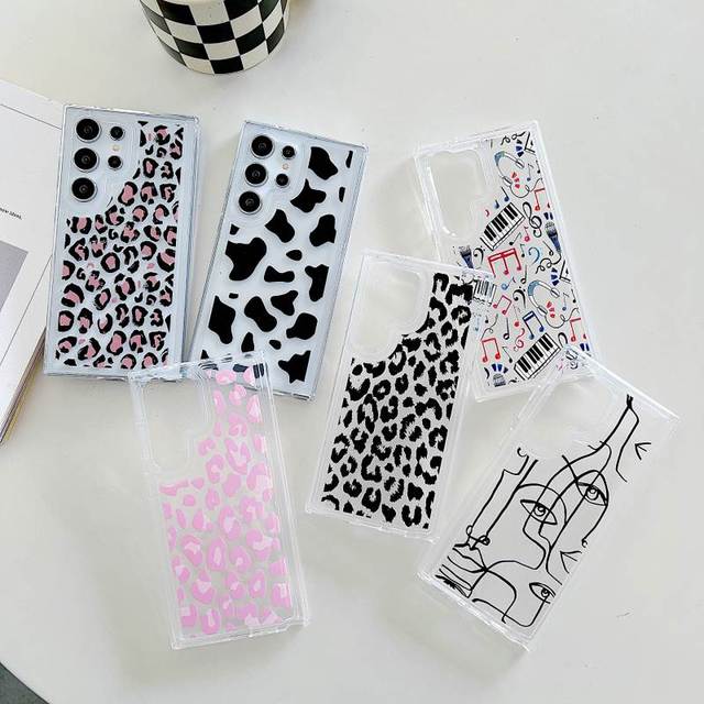 For SAM S26 S26 Plus S26 Ultra A57 5G A37 5G Series TPU Shockproof Luxury Design Embossing Transparent Without Holder Phone Case