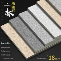 Carrelage de sol carré écologique en brique de quartz de 18mm cour extérieure pavé de pierre pour cour PC carrelage en brique