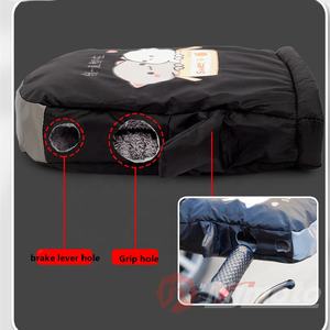 للماء دراجة نارية المقود يفشل واقية دراجة نارية سكوتر سميكة الدافئة قبضة مقود إفشل غير نافذ للمطر الشتاء الدافئة قفازات - Product Image 4