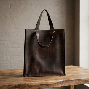 BS INTERNATIONAL Pochette Thermique en Cuir Véritable au Design Simple, Sacs à Main Tendance avec Fermeture Éclair, Bandoulière Imperméable - Product Image 4