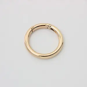 Nolvo mundo anel, 19mm, 25mm, 32mm, 38mm, 50mm, 5 cores, bom preço, abridor, anel redondo para bolsas, acessórios, mola, anel de portão