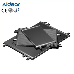 Aidear-Intercambiador de Calor de microcanal de aluminio, tamaño: 612x368x45mm