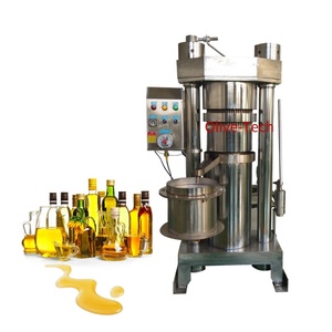 Máquina de prensa hidráulica de aceite de oliva frío de 50 kg/H Precio Máquina hidráulica de prensa de aceite de coco - Product Image 1