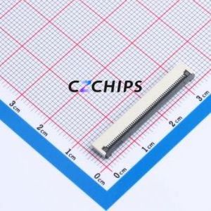 XW0520012-560R-001 FFC/FPC Connector SMD,P=0.5mm,Horizontal Mount Connector Flip Cover Type Bottom Contact 56P 0.5mm - Product Image 1