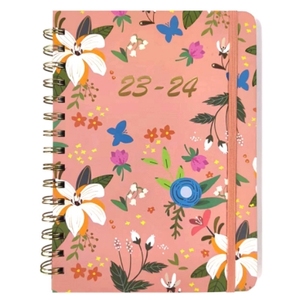 Coil Notebook per studenti universitari con rivestimento rigido a scacchi ispessito con fogli 100 in pelle con rilegatura termica <span class=keywords><strong>quaderno</strong></span> taglie A5 A6 - Product Image 1