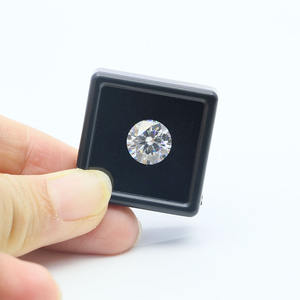 Moissanita sintética creada en laboratorio, corte brillante, piedra suelta de 6 mm a 10 mm, moissanita suelta de corte redondo - Product Image 2