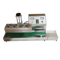 Machine de scellage automatique pour bouteilles en plastique, aluminium et étain, LX6000A,