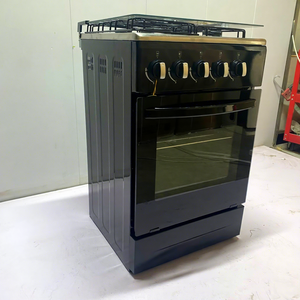 Cucina a Gas Integrata <span class=keywords><strong>da</strong></span> 50cm con 4 Fornelli <span class=keywords><strong>e</strong></span> <span class=keywords><strong>Forno</strong></span> in Vetro Temperato, Risparmio Energetico, Accensione Automatica a Impulsi - Product Image 4