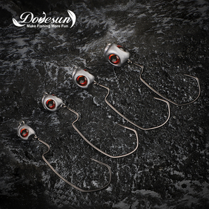 스윔베이트 지그헤드 <span class=keywords><strong>3</strong></span>.5g 5g 7g 10g 3D 눈 모양 무게추 부착 2배 강력한 훅 고탄소강 낚시 강물 민물 낚시 배스 낚시 - Product Image 6