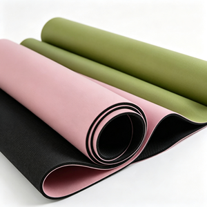 เสื่อโยคะยางพาราธรรมชาติรูปวงรีสีดำขนาดใหญ่ ยี่ห้อ CZFIT ขายส่ง กันลื่น ซับเหงื่อ ลายพิมพ์ตามสั่ง โลโก้จีนตามสั่ง - Product Image 5