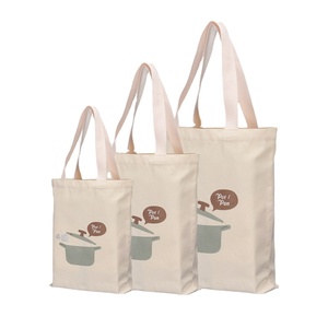 Reusable Eco-friendly Durable Cotton Medium Size Silk Printed Gift <b>Bag</b> Wholesale <b>Cheap</b> Custom Logo Shoulder Handle Shopping <b>Bag</b> - Product Image 1