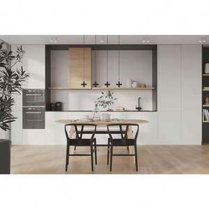 Gabinete de Cocina Comercial de Madera Contrachapada, Diseño Personalizado, Precio Directo de Fábrica, Gabinete de Cocina Moderno de Alta Calidad - Product Image 6