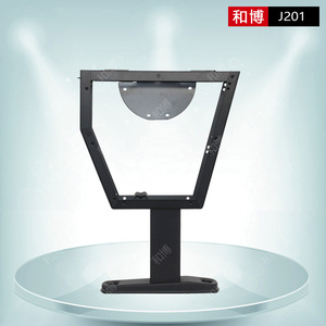 Pied de chaise en acier à cadre plat Manwa Expo HB-J201 noir pour mobilier d'auditorium - Product Image 4