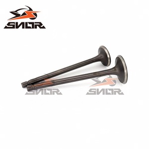 SNOR, venta al por mayor, Piezas de motocicleta, juego de válvulas de admisión y escape de válvula de motor para motor Honda <span class=keywords><strong>CG125</strong></span> refrigerado por aire - Product Image 2
