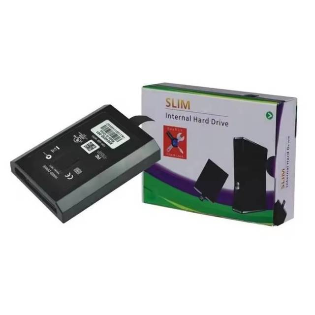 Replacement Plastic Internal HDD Cover Case for 360 Slim-Black