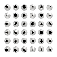 Ensemble de 72 embouts de décoration de gâteaux rectangulaires en acier inoxydable colorés, outils et accessoires réutilisables, antiadhésifs, résistants à la chaleur