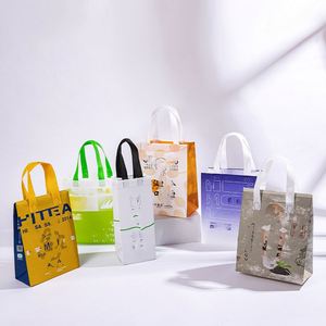 Bolsas Térmicas Personalizadas Desechables de Tela No Tejida con Asa, Duraderas, Aisladas, Impermeables, Plegables y Ecológicas para Llevar Comida Caliente - Product Image 1